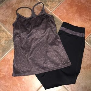 New Champion workout yoga set size Small sz S
